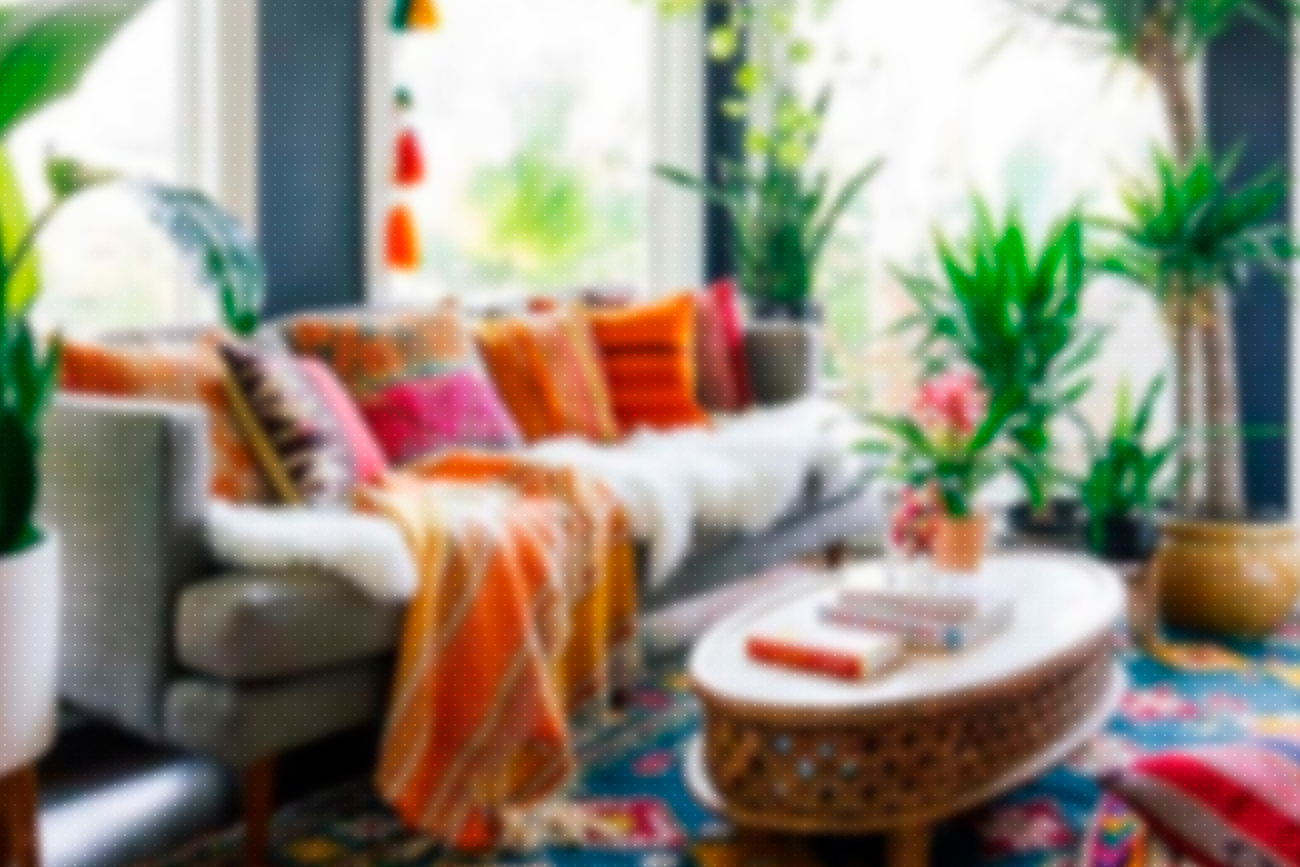 Design Boho: O poder das cores no ambiente